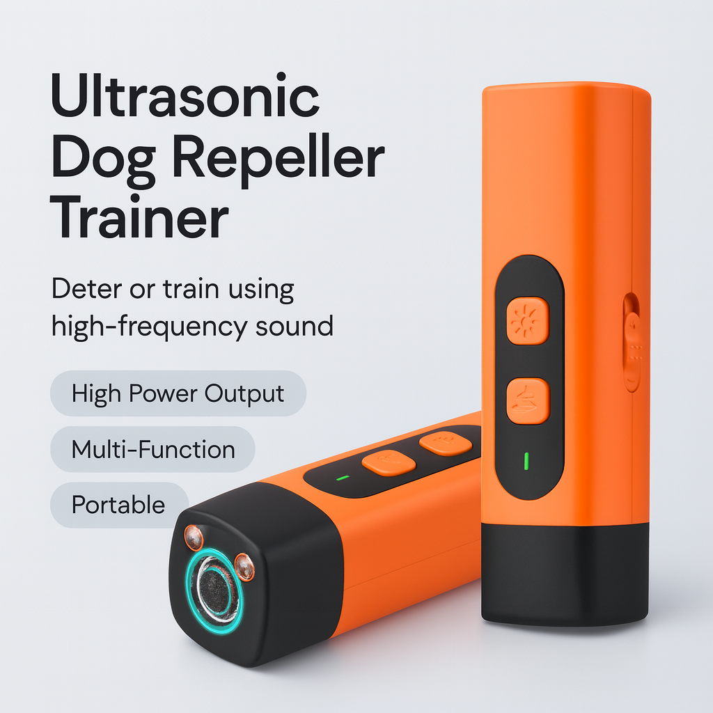 Ultrasonic Dog Repeller Trainer for Effective Control